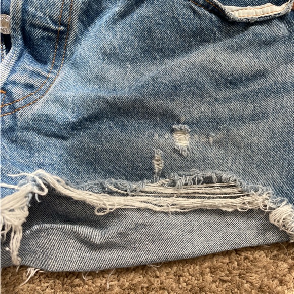 Levi's Blue Denim Shorts, 30, NWOT - Picture 6 of 10